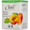 缘起物语 美国Choice Organic 有机 极品桃子绿茶